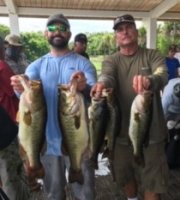 Jimmy Haggerty and Fred Reid with 21.58 lbs and 1st place West Lake Toho 5-31-2020